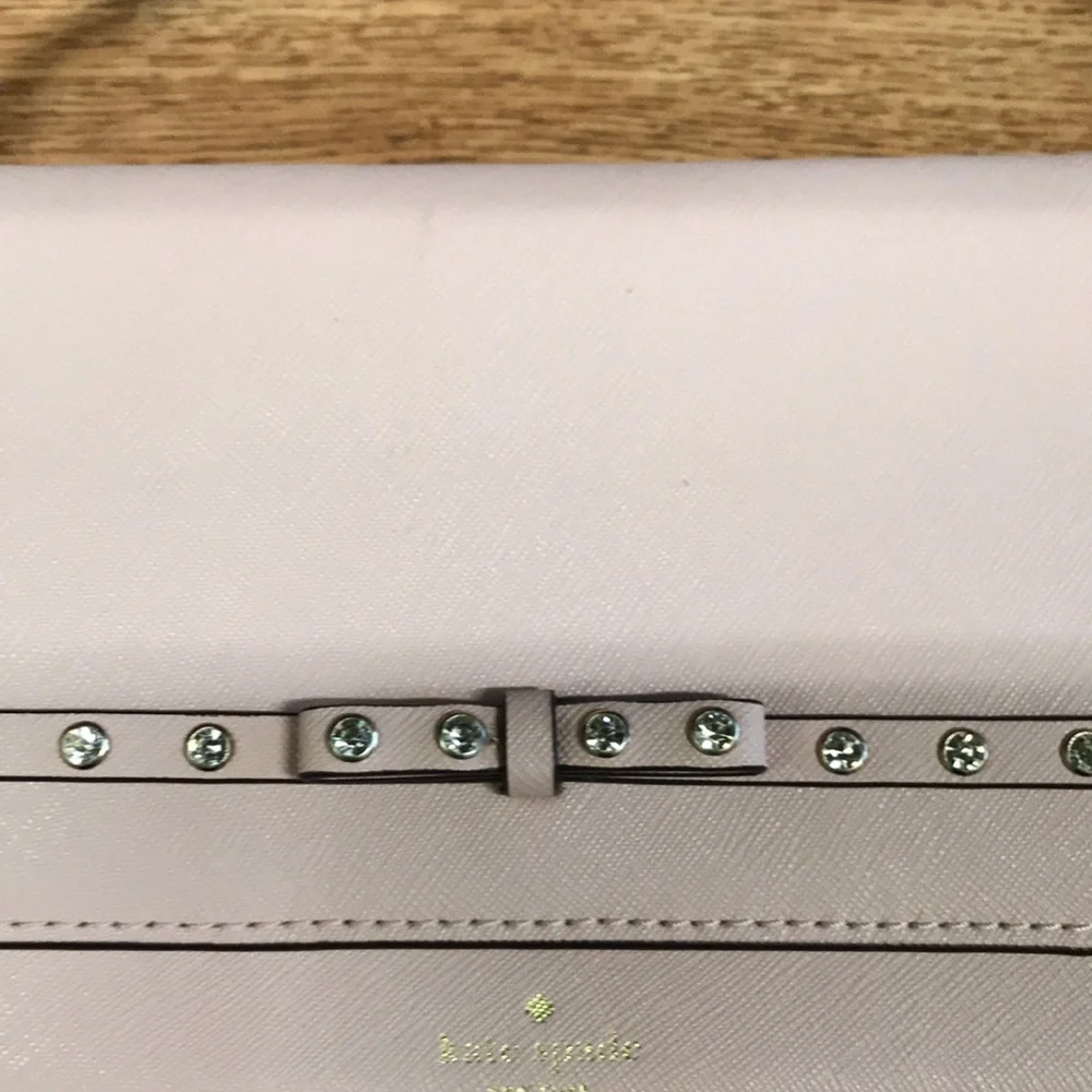 Kate Spade Pink Laurel Way Small Jet Set Leather Crossbody